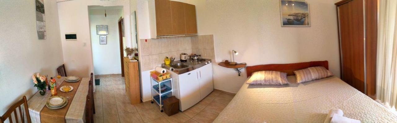 Studio Apartman Stara Baška Kültér fotó